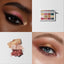 Quad image showing two females eyes wearing the Master Metallics® Eyeshadow Palette.