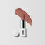 Product Shot with Color Swatch behind it of Ultra Suede® Lipstick by Makeup By Mario in shade Kate (Muted Rosey Nude)